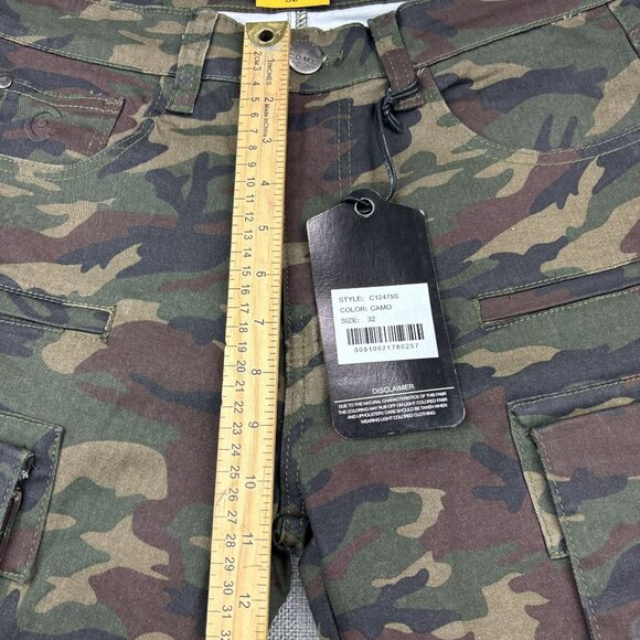 Men's Camo Cargo Shorts By GDMG & Co. Size 32 - Picture 5 of 11